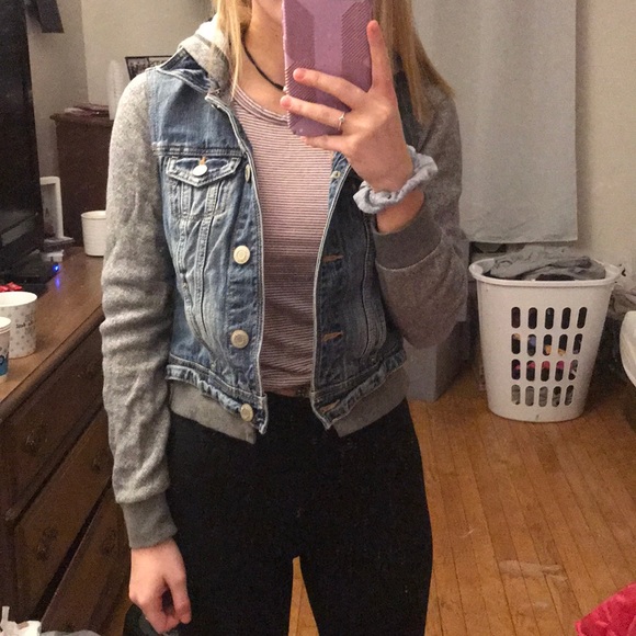 american eagle jean jacket - Picture 4 of 7